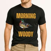 Morning Woody Funny Duck Hunting Gift Cooling Performance Crew T-Shirt