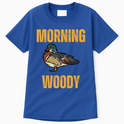 Morning Woody Funny Duck Hunting Gift Tall T-Shirt