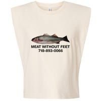 Meat Without Feet 718 893 0066 Garment-Dyed Women's Muscle Tee