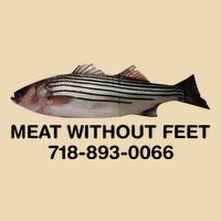 Meat Without Feet 718 893 0066 Drawstring Bag