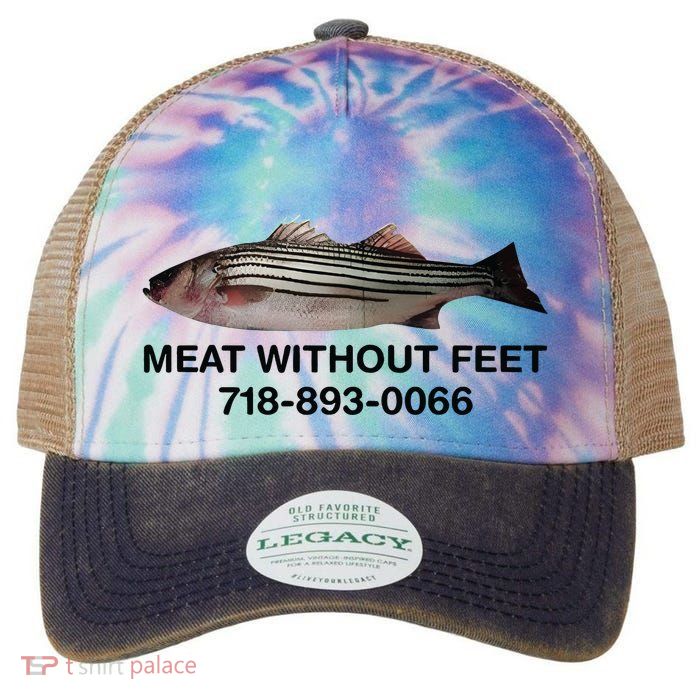 Meat Without Feet 718 893 0066 Legacy Tie Dye Trucker Hat