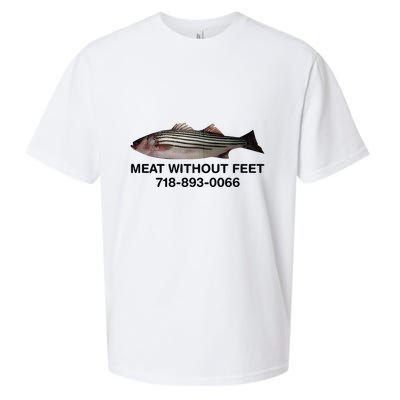 Meat Without Feet 718 893 0066 Sueded Cloud Jersey T-Shirt