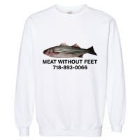 Meat Without Feet 718 893 0066 Garment-Dyed Sweatshirt