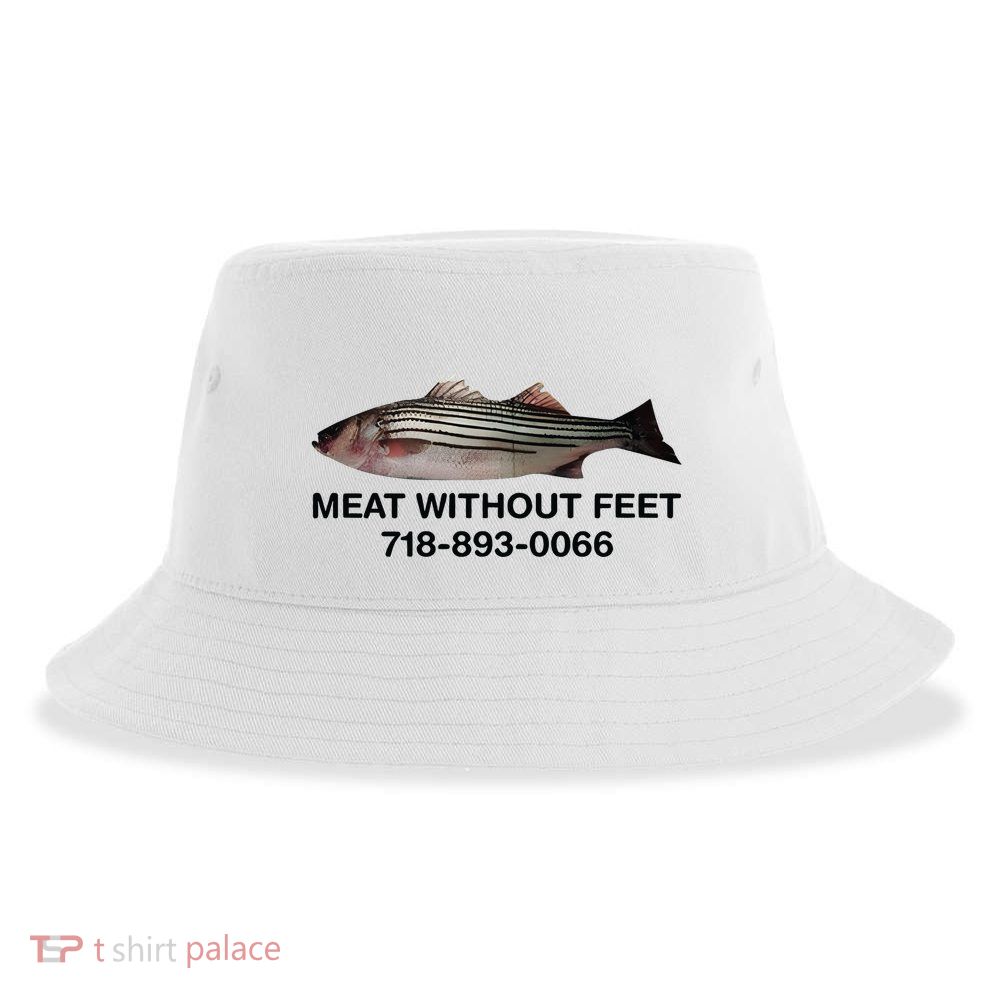 Meat Without Feet 718 893 0066 Sustainable Bucket Hat