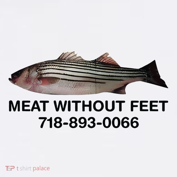 Meat Without Feet 718 893 0066 Youth Performance Sprint T-Shirt