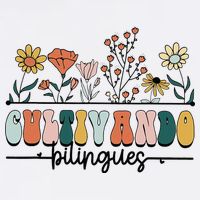 Maestra Wild Flowers Cultivando Bilingues Spanish Teacher Visor
