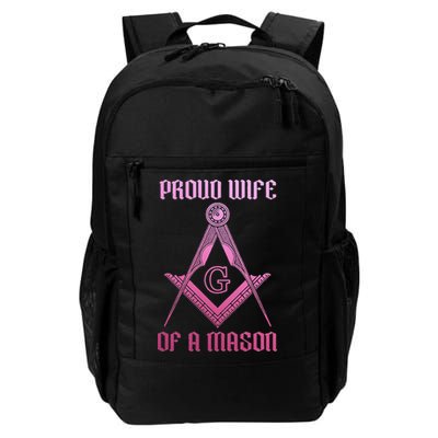 Mason Wife Freemason Masonic Symbol Square & Compass Shriner Daily Commute Backpack