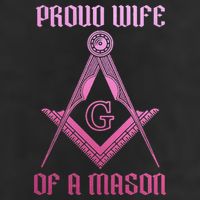 Mason Wife Freemason Masonic Symbol Square & Compass Shriner Golf Towel