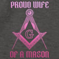 Mason Wife Freemason Masonic Symbol Square & Compass Shriner Vector Backpack