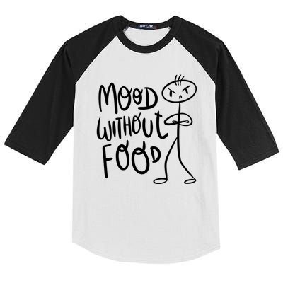 Mood Without Food Angry Kids Colorblock Raglan Jersey