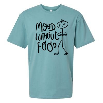 Mood Without Food Angry Sueded Cloud Jersey T-Shirt