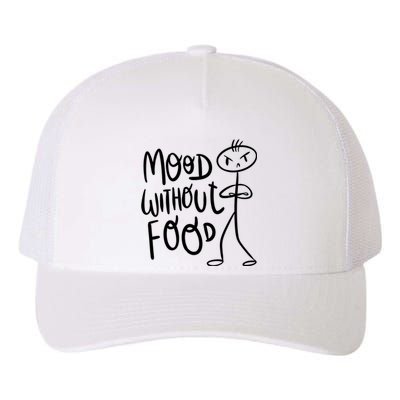 Mood Without Food Angry Yupoong Adult 5-Panel Trucker Hat