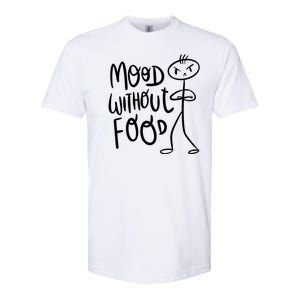 Mood Without Food Angry Softstyle CVC T-Shirt