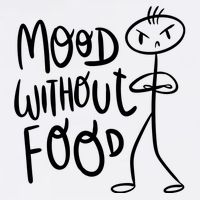 Mood Without Food Angry Sweatshirt