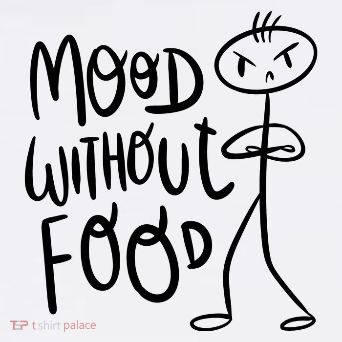 Mood Without Food Angry Flatbill Hat