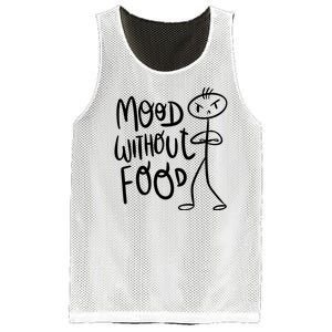 Mood Without Food Angry Mesh Reversible Basketball Jersey Tank