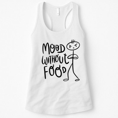 Mood Without Food Angry Womens Tank Top