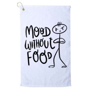 Mood Without Food Angry Platinum Collection Golf Towel