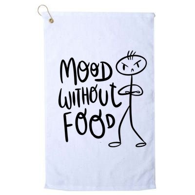 Mood Without Food Angry Golf Towel