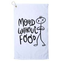 Mood Without Food Angry Golf Towel