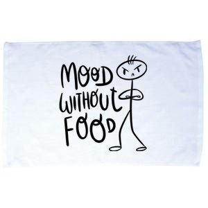 Mood Without Food Angry Microfiber Hand Towel