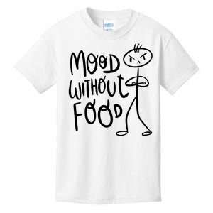 Mood Without Food Angry Kids T-Shirt