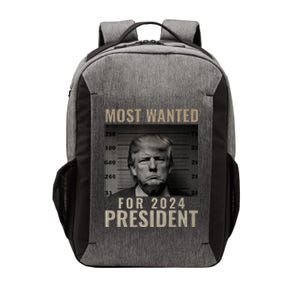 Most Wanted Funny Trump 2024 Mugshot For President Vector Backpack