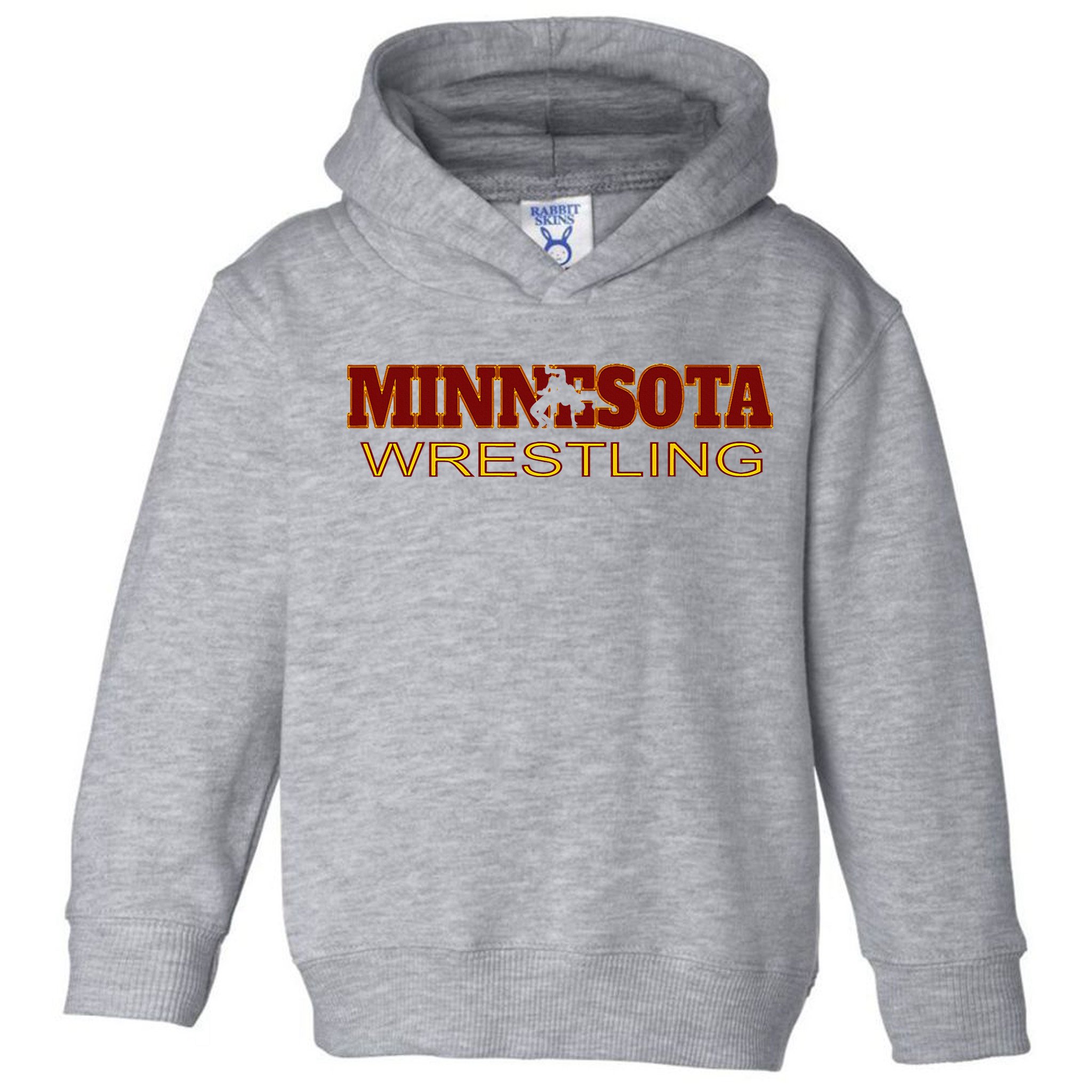 Minnesota Wrestling Freestyle Wrestler State Pride Mn Toddler Hoodie