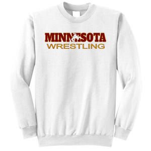 Minnesota Wrestling Freestyle Wrestler State Pride Mn Sweatshirt