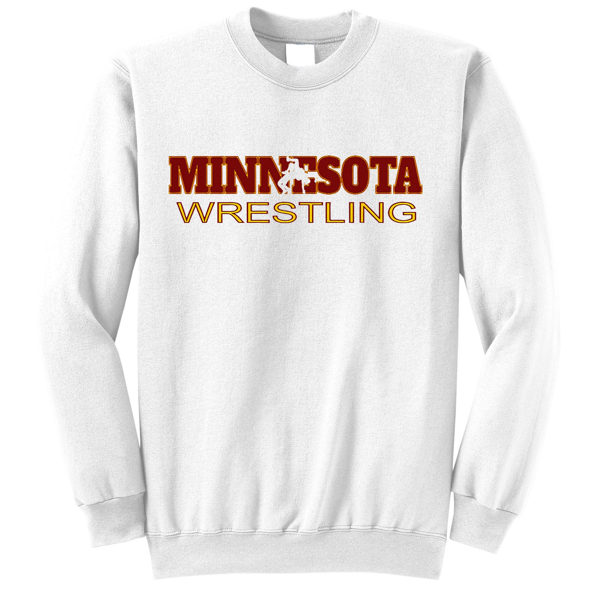 Minnesota Wrestling Freestyle Wrestler State Pride Mn Sweatshirt