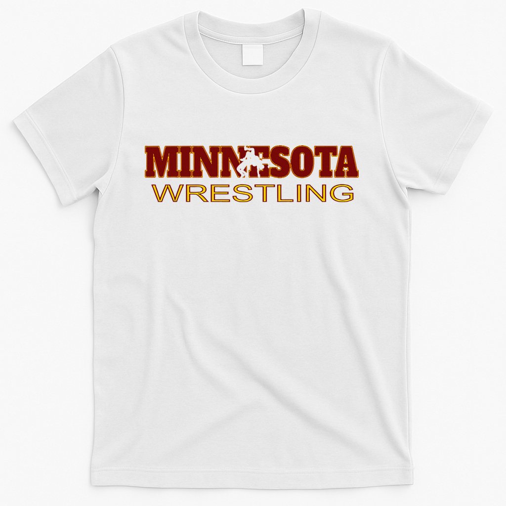 Minnesota Wrestling Freestyle Wrestler State Pride Mn T-Shirt
