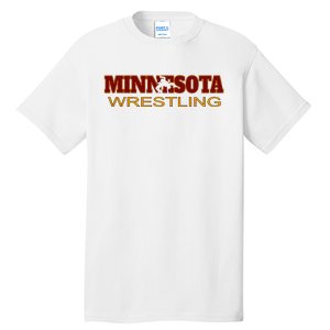 Minnesota Wrestling Freestyle Wrestler State Pride Mn Tall T-Shirt