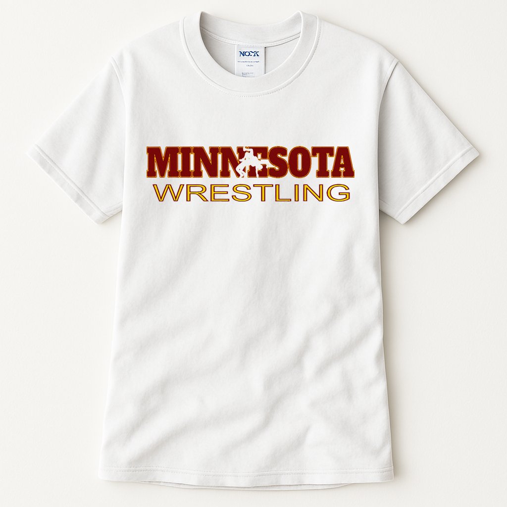 Minnesota Wrestling Freestyle Wrestler State Pride Mn Tall T-Shirt