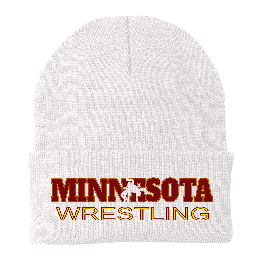 Minnesota Wrestling Freestyle Wrestler State Pride Mn Beanie
