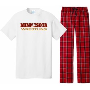 Minnesota Wrestling Freestyle Wrestler State Pride Mn Pajama Set