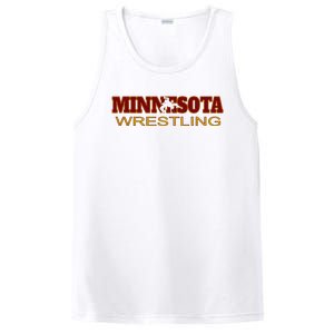 Minnesota Wrestling Freestyle Wrestler State Pride Mn PosiCharge Competitor Tank