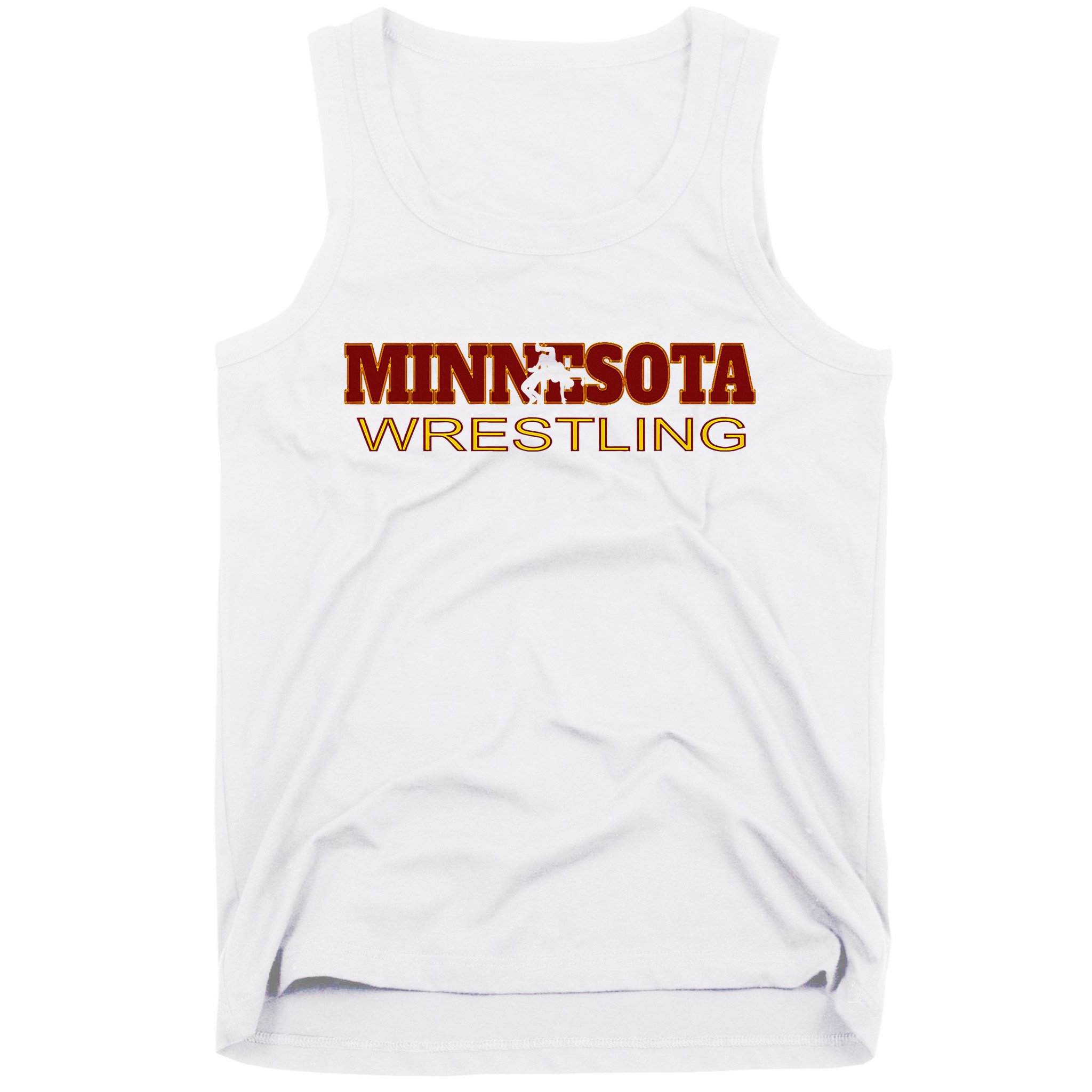 Minnesota Wrestling Freestyle Wrestler State Pride Mn Tank Top