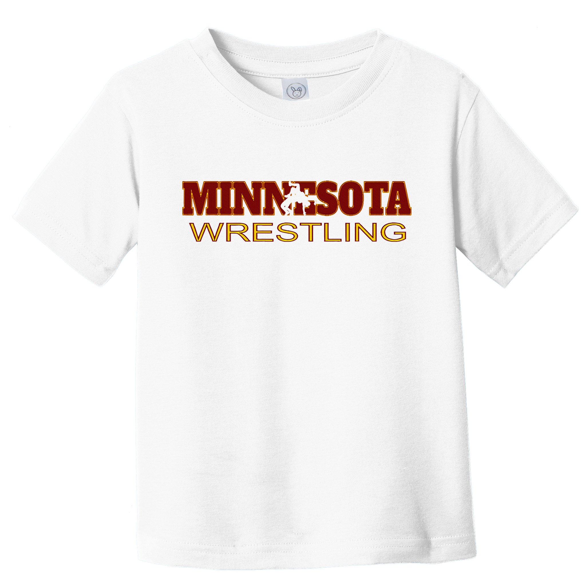 Minnesota Wrestling Freestyle Wrestler State Pride Mn Toddler T-Shirt