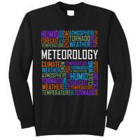 Meteorology Words Gifts Weather Forecast Meteorologist Gift Sweatshirt