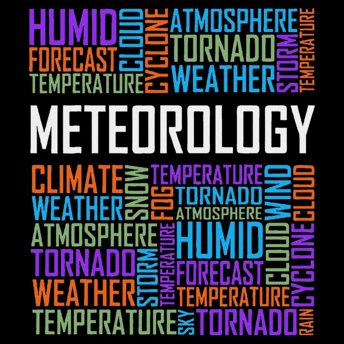 Meteorology Words Gifts Weather Forecast Meteorologist Gift Backpack