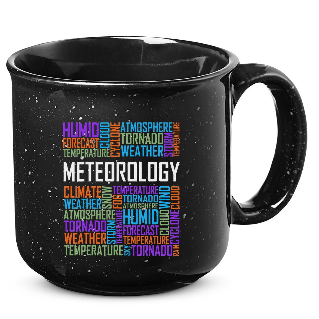 Meteorology Words Gifts Weather Forecast Meteorologist Gift 15oz Campfire Ceramic Mug