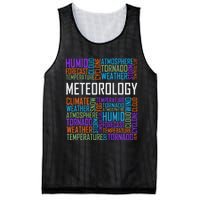 Meteorology Words Gifts Weather Forecast Meteorologist Gift Mesh Reversible Basketball Jersey Tank