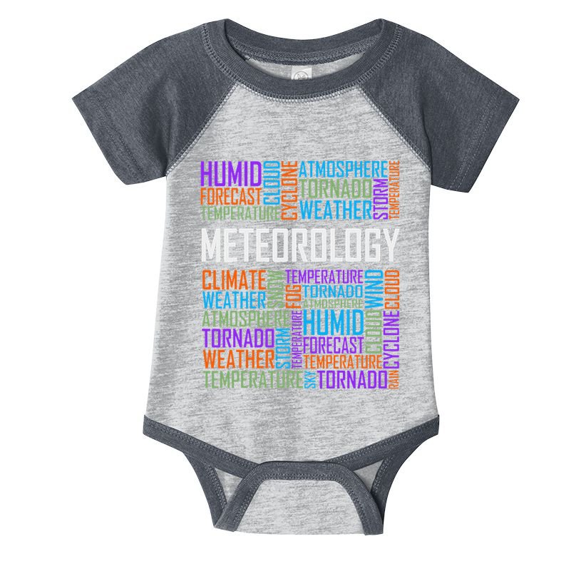 Meteorology Words Gifts Weather Forecast Meteorologist Gift Infant Baby Jersey Bodysuit