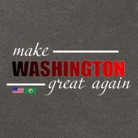 Make Washington Great Again Cotton Canvas Backpack