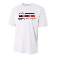 Make Washington Great Again Performance Sprint T-Shirt