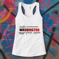 Make Washington Great Again Womens Tank Top