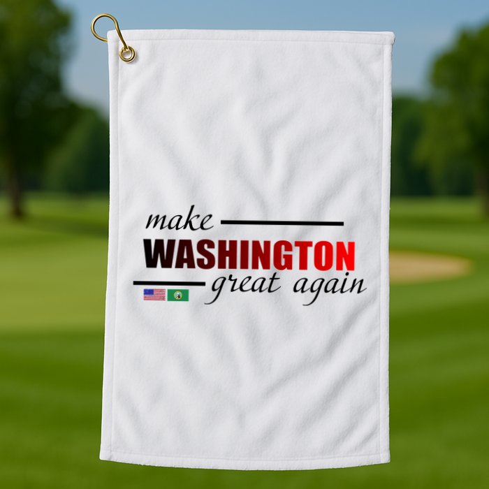 Make Washington Great Again Golf Towel