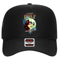 Moonlight Wolf Howler Of The 90s Trucker Hat
