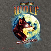 Moonlight Wolf Howler Of The 90s Cotton Canvas Backpack