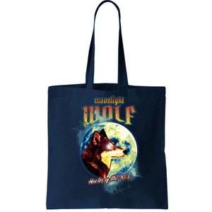 Moonlight Wolf Howler Of The 90s Tote Bag